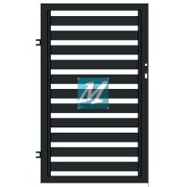 Filip 80 modern panel kerítés, kiskapu